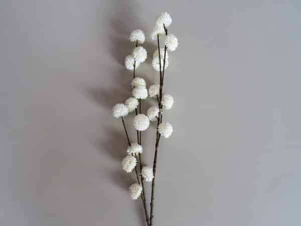 Kunsttak Pom Pom Wit