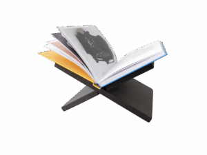 Boekenstandaard Zwart